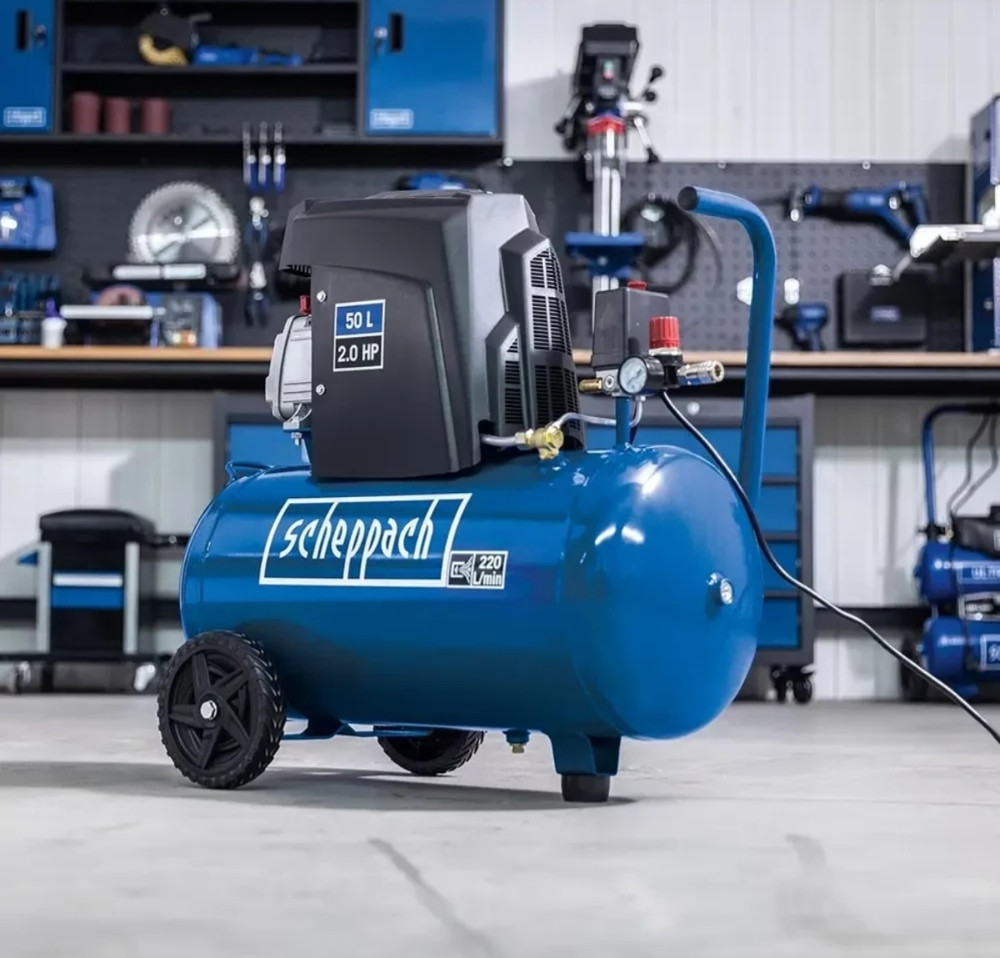 SCHEPPACH Kompresor za vazduh - zrak HC63 50L / 10 Bar