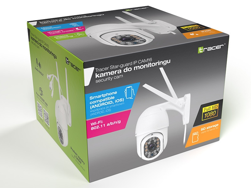 TRACER STAR-GUARD IP CAM16 IP PTZ KAMERA 360