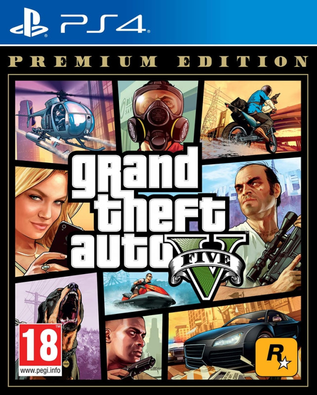 PS4 GRAND THEFT AUTO V