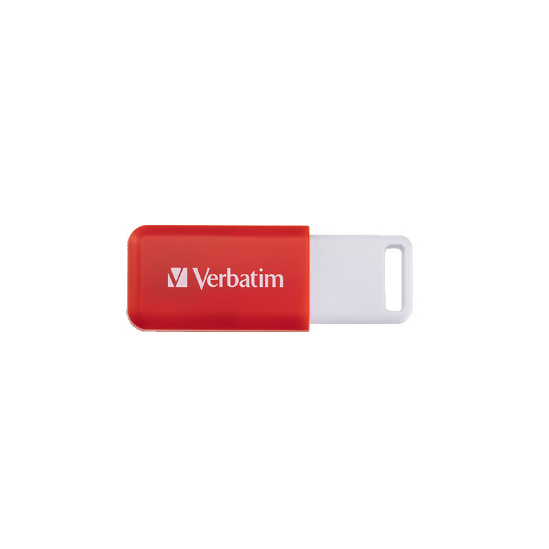 USB MEMORIJSKI STIK 2.0 VERBATIM 16GB, CRVENI , DATABAR