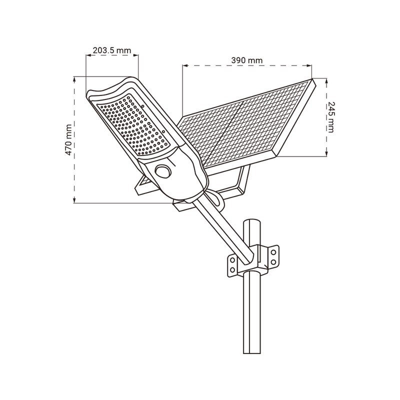 LED ULICNA SVJETILJKA GREEN TECH 200W, 3CCT, IP65