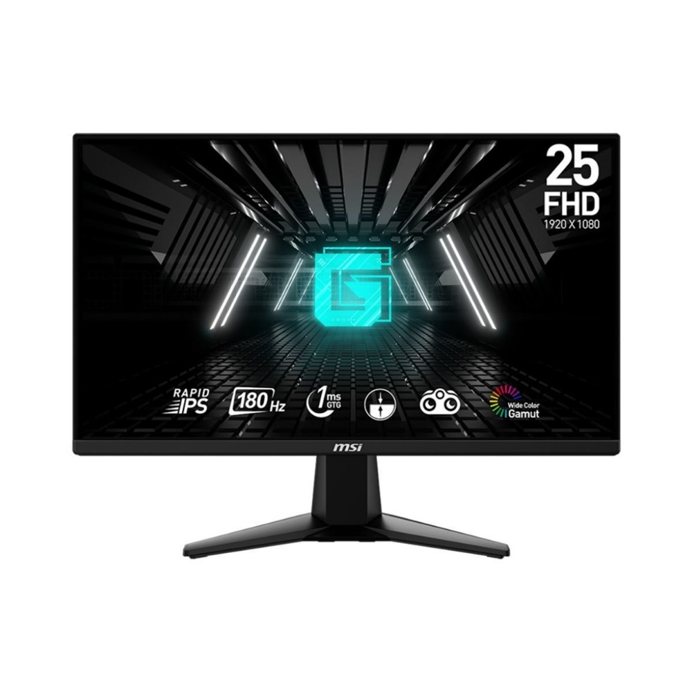 MSI monitor G255F gaming, 25, FullHD, IPS, 300 cd/m2, AMD FreeSyn