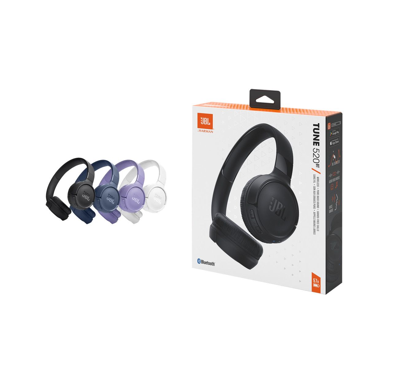 Slušalice JBL TUNE 520BT Wireless On Ear