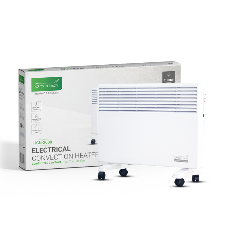 KONVEKTORSKA GRIJALICA GREEN TECH 2000W ELEKTRICNA