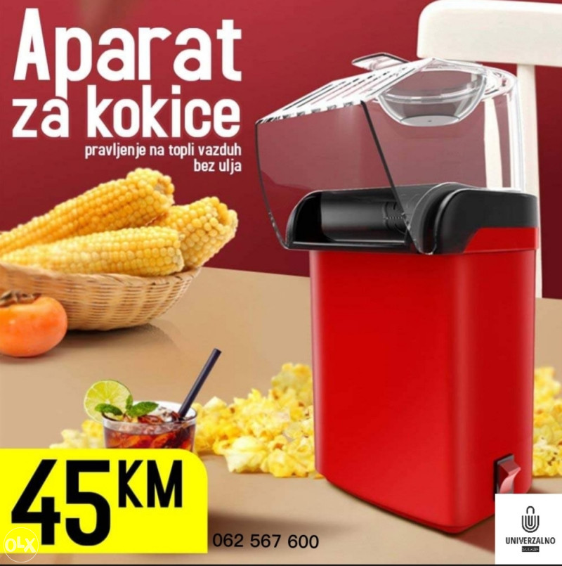 APARAT ZA KOKICE NA VRUĆ VAZDUH BEZ ULJA