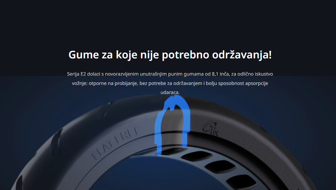 Segway Ninebot KickScooter E2 električni skuter