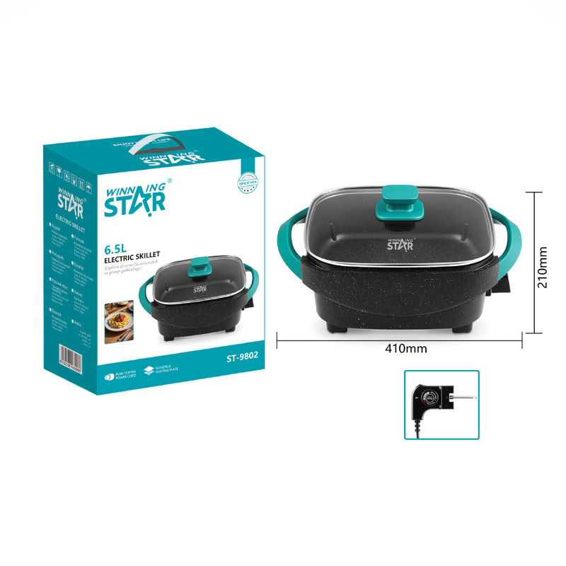 ELEKTRICNA PIZZA TAVA WINNING STAR ST-9802, 6.5L, 1600W