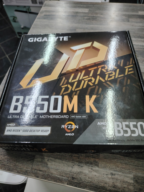 MATICNA PLOČA MB B550M K GIGABYTE AM4 4XDDR4 2XM.2 4XSATA