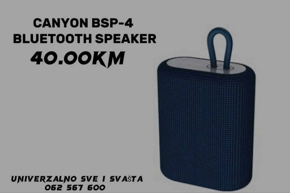 Bluetooth zvucnik canyon bsp-4