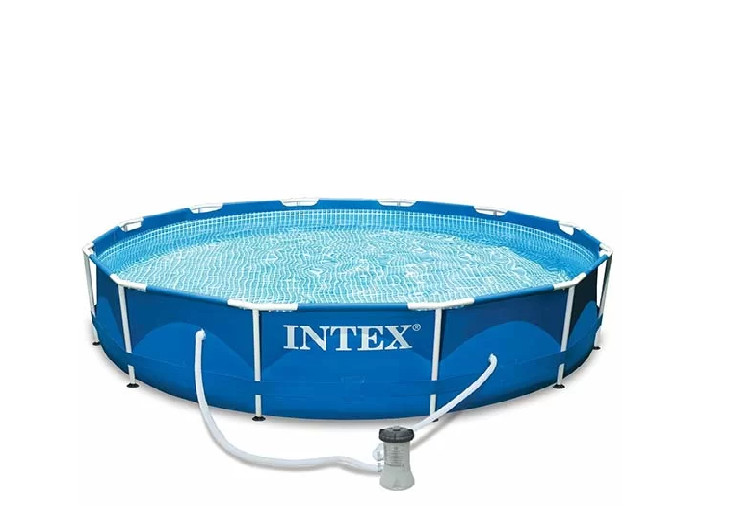 INTEX BAZEN METALNI OKVIR 366 x 76CM + PUMPA