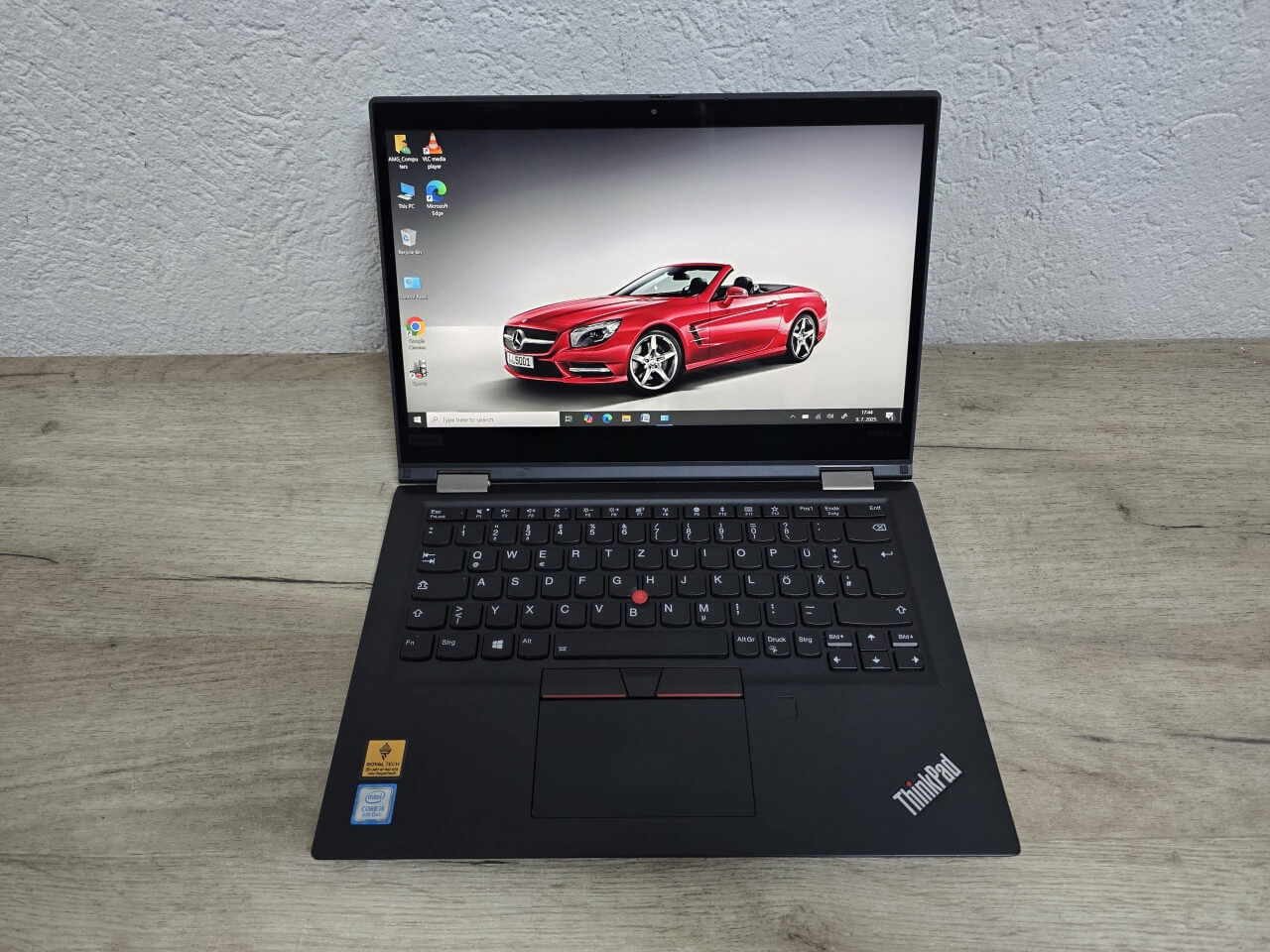 LAPTOP LENOVO ThinkPad Yoga X390 13.3 i5-8265U 8GB 128GB SSD