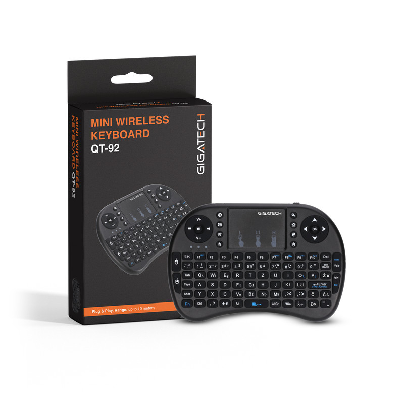 TIPKOVNICA GIGATECH QT-92 WIRELESS , MINI