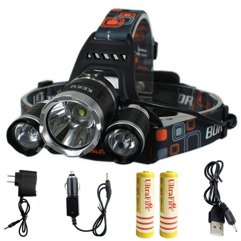 LED NAGLAVNA LAMPA 3/1 gratis mini LED BATERIJA