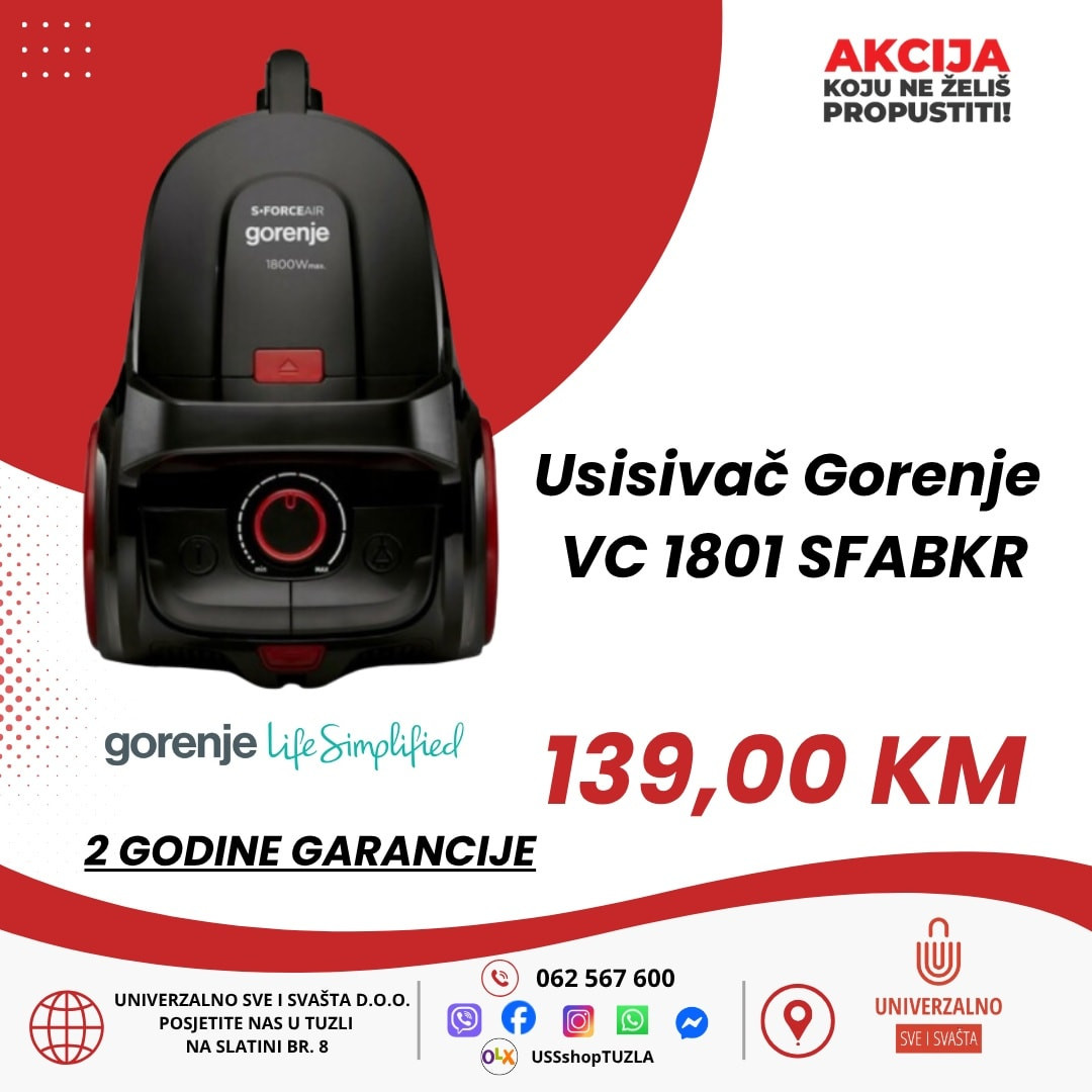 GORENJE VC 1801 SFABKR