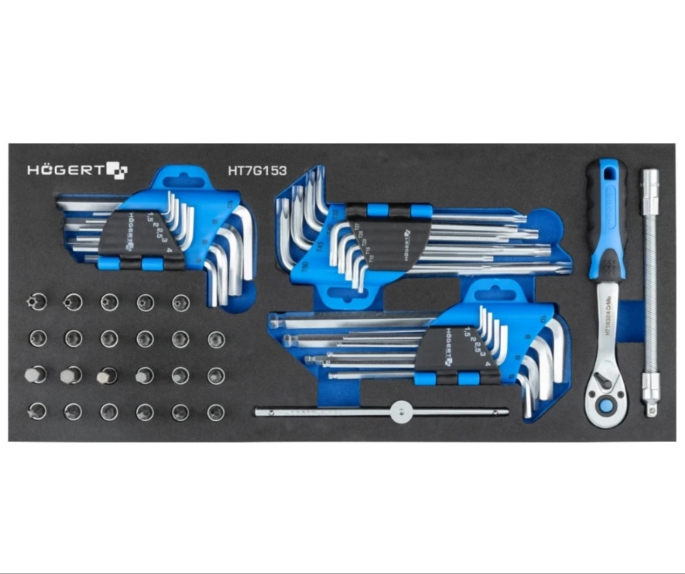 HOGERT SET KOLICA ZA ALAT SA 7 LADICA HT7G050 GRATIS VAP 110BAR