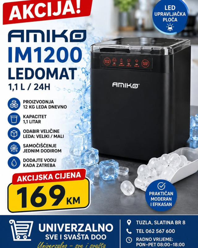 APARAT ZA LED - LEDOMAT , 1.1 LIT, 10KG/24 h, 100W