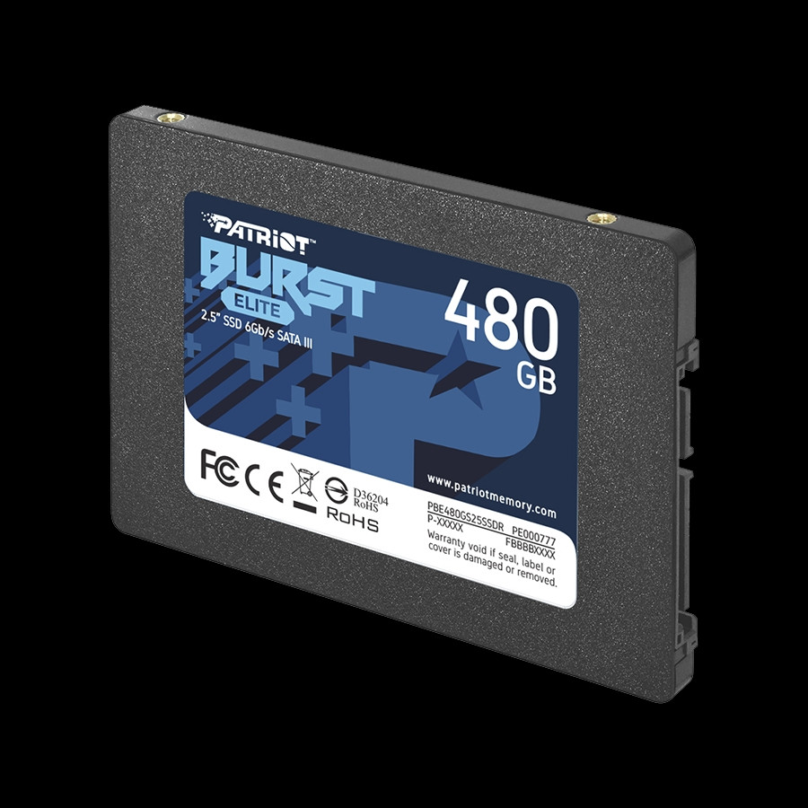 SSD Patriot 480GB 2.5" PBE480GS25SSDR