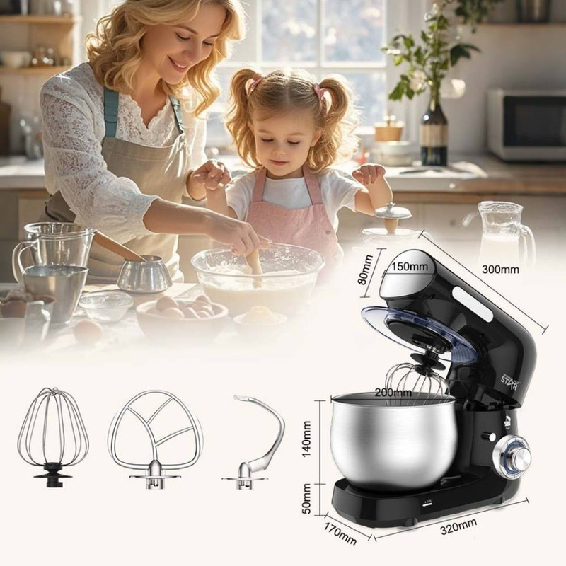 MIKSER WINNING STAR ST-5304, 4L, 1300W, SAMOSTOJECI