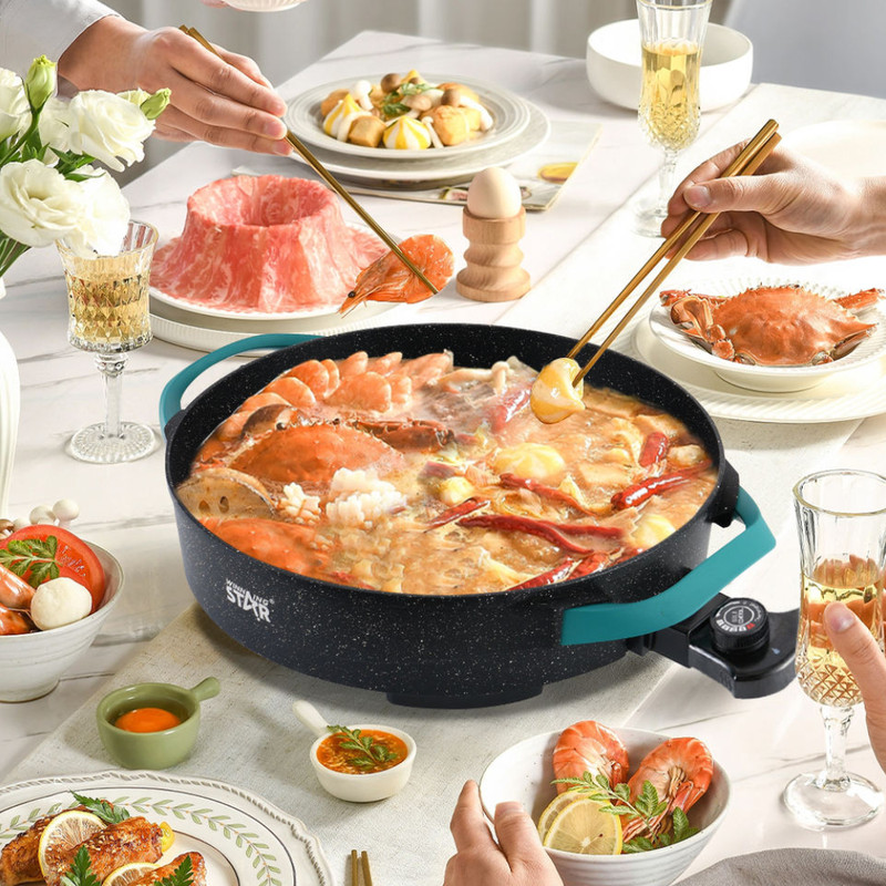 ELEKTRICNA PIZZA TAVA WINNING STAR ST-9801, 6.5L, 1600W