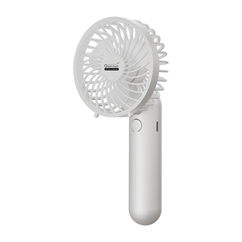 PRIJENOSNI VENTILATOR GREEN TECH, 1.1W,BIJELI, SA USB PUNJENJEM