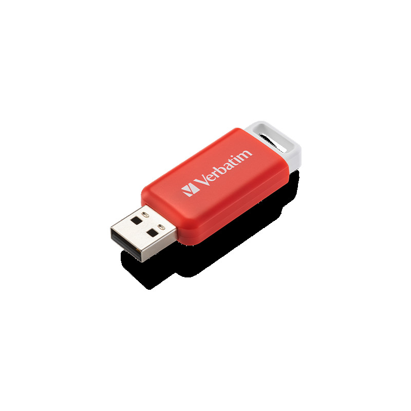 USB MEMORIJSKI STIK 2.0 VERBATIM 16GB, CRVENI , DATABAR