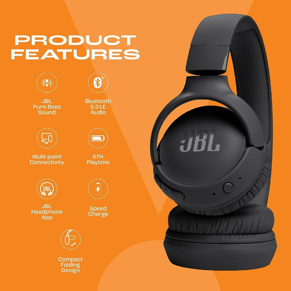 Slušalice JBL TUNE 520BT Wireless On Ear